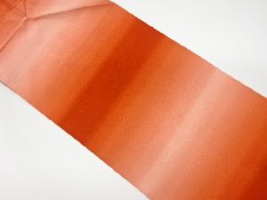 リサイクル　綴れ横段に華紋・唐草模様織出し名古屋帯